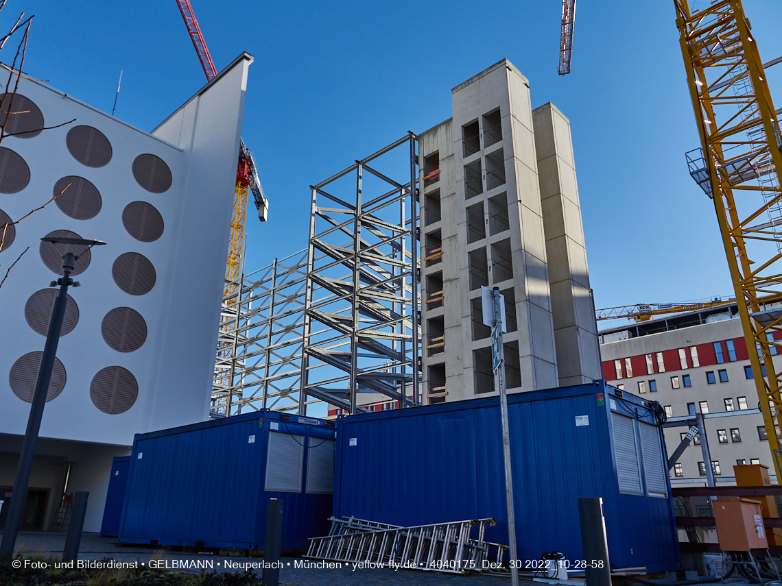 30.12.2022 - Baustelle R.EVO in Neuperlach-Süd